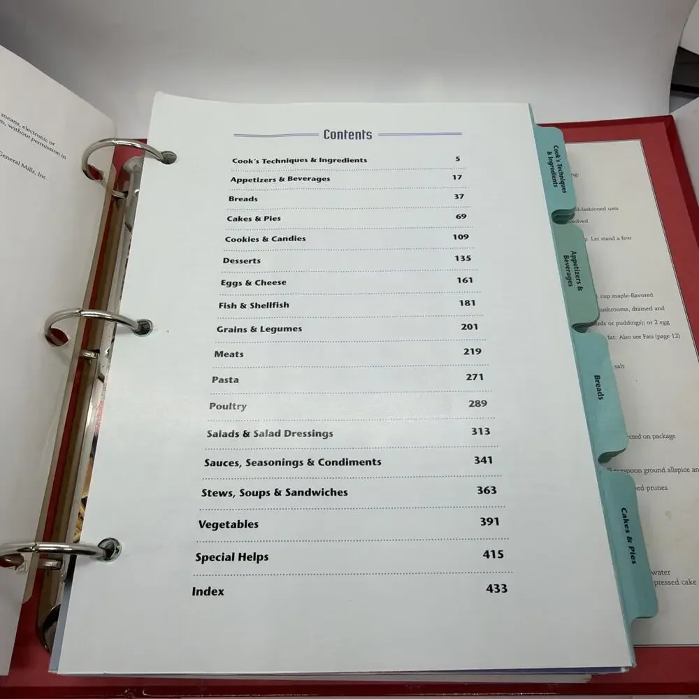 Vintage 90s Betty Crockers New Cookbook Everything You Need To Know 1996 Binder